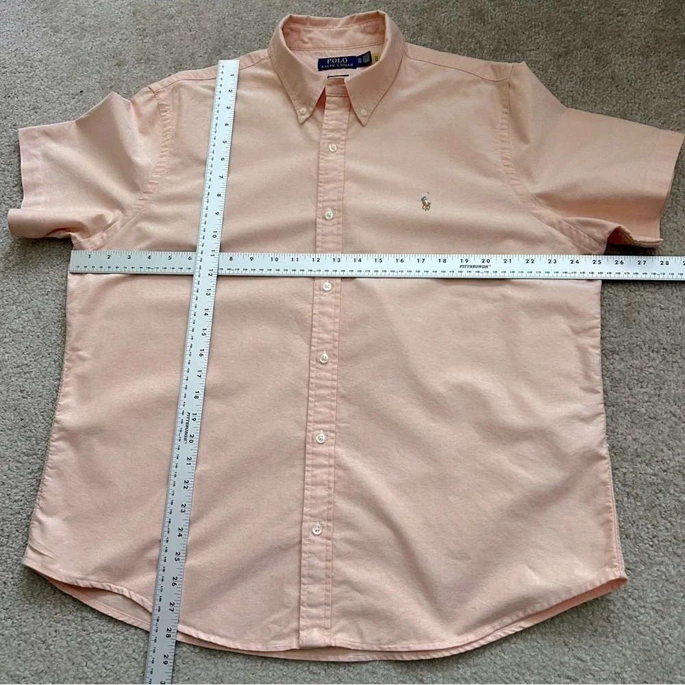 Polo Ralph Lauren Classic Fit Oxford Short Sleeve Button Down Shirt